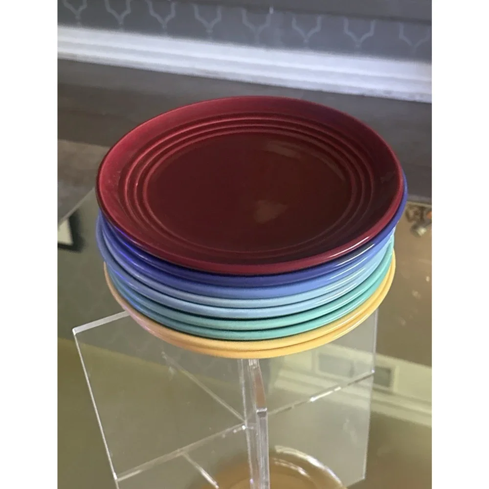Vintage Bauer Pottery Ringware 9.5 inch Dinner Plates Choose Color Quantity